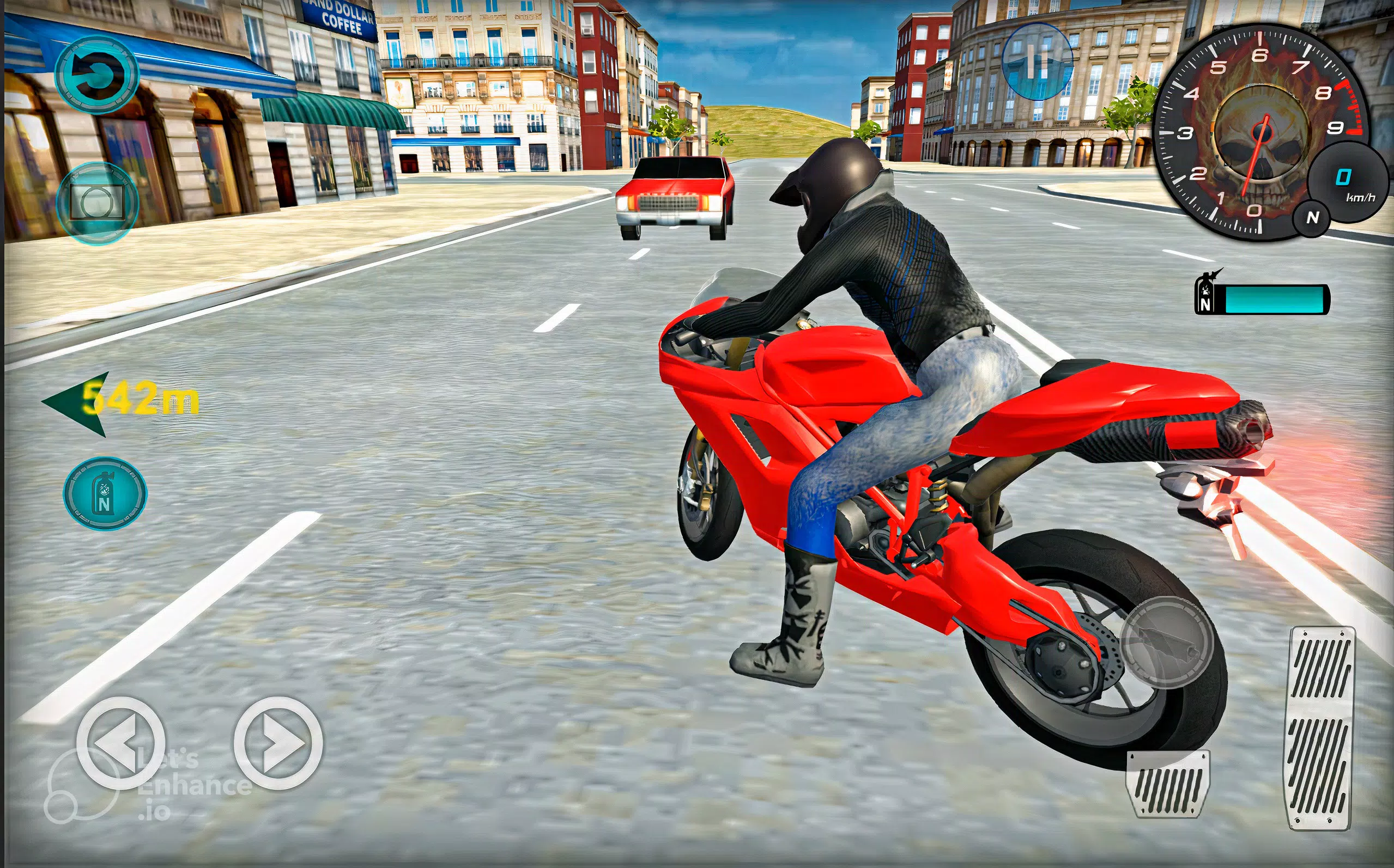 Sport Motorcycle Game 2022 螢幕截圖 2