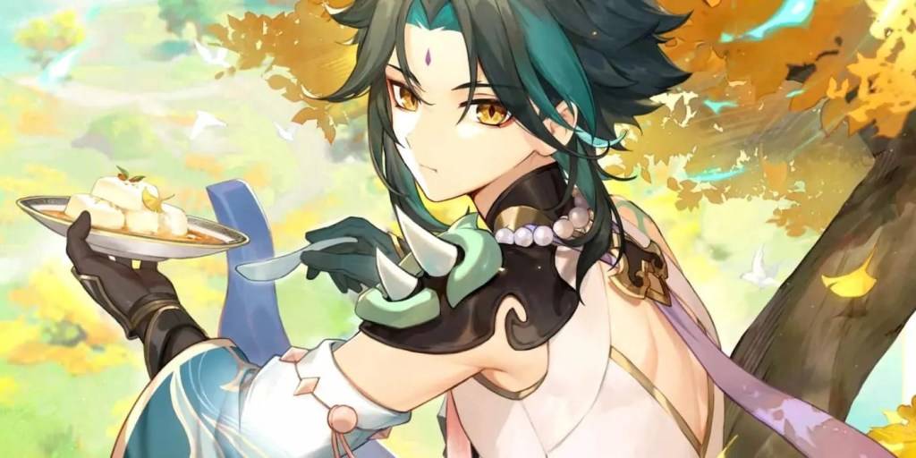 Xiao在Genshin撞击中。该图像是有关Genshin Impact中最佳小的团队的文章的一部分。