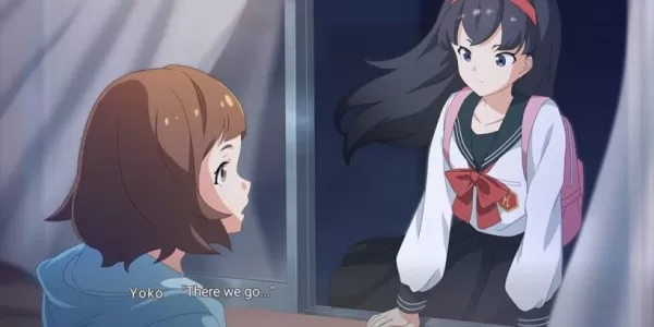 一张以典型的动漫风格在船上的四个人的照片。