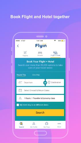 Flyin.com - Flights & Hotels Capture d'écran 3