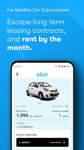 ekar Car Rental - No Deposit Screenshot 3