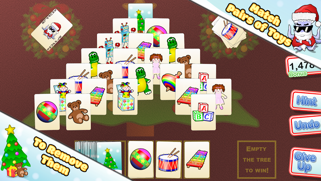 Christmas Tree Solitaire Schermafbeelding 1