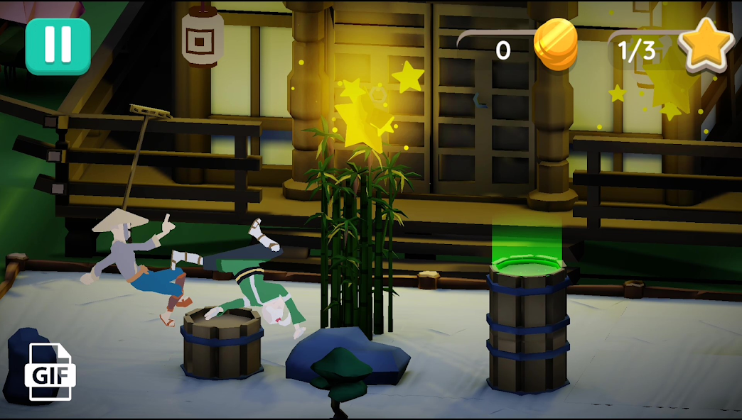 Clumsy Jumper Mod ဖန်သားပြင်ဓာတ်ပုံ 2