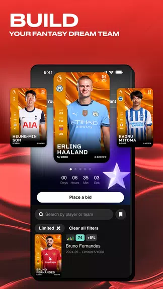 Sorare Fantasy Football Captura de pantalla 3