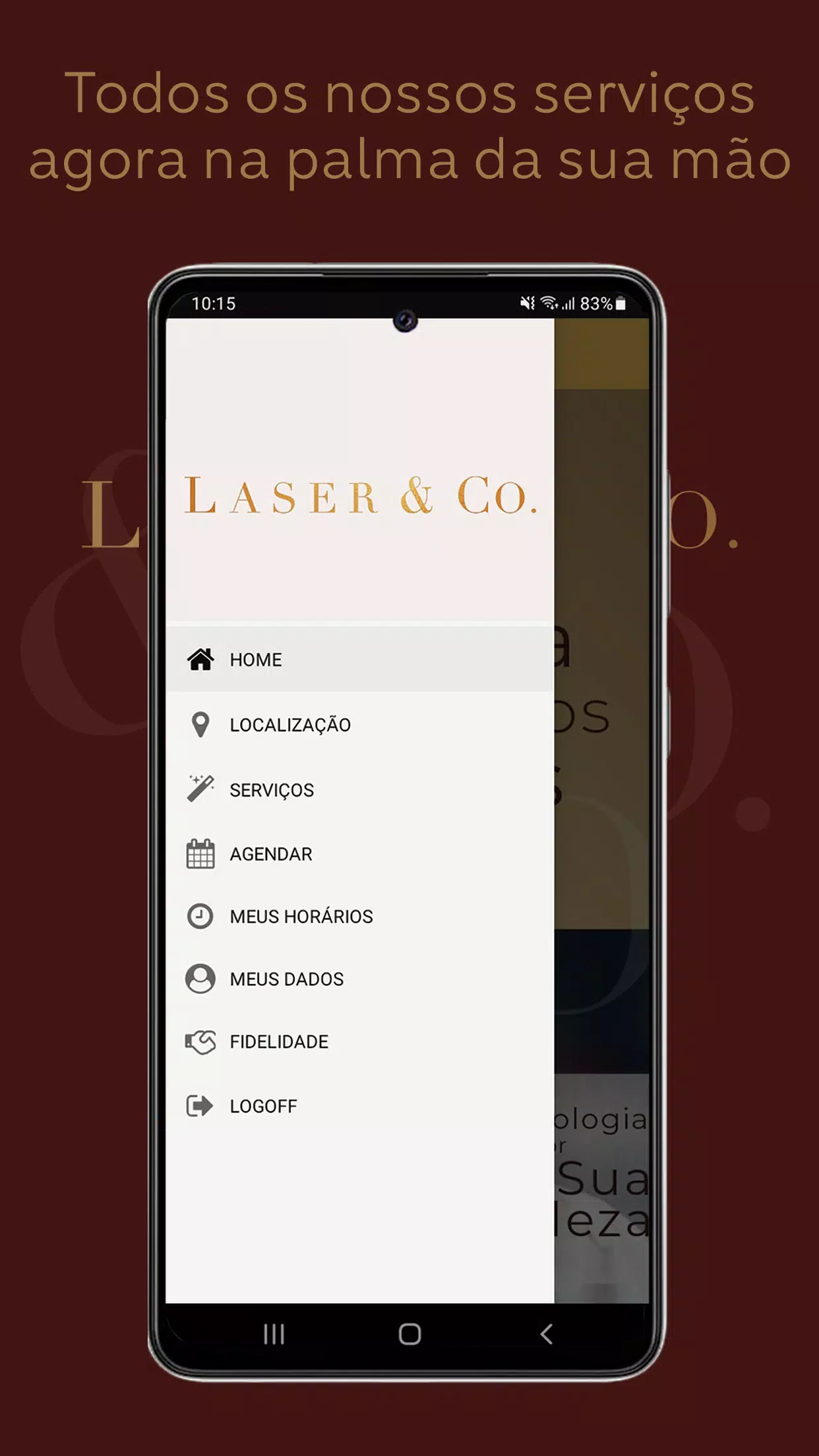 Laser&Co Ảnh chụp màn hình 1