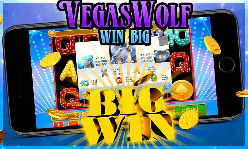 Vegas Wolf - Win Big Lucky Winter Slots Скриншот 2