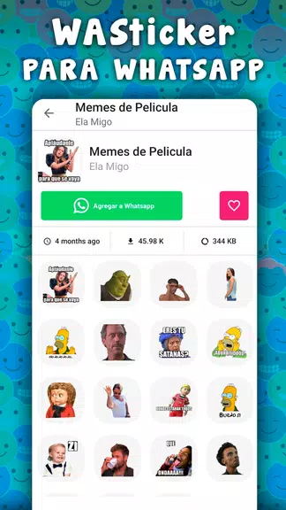 Memes con Frases para WhatsApp Capture d'écran 3