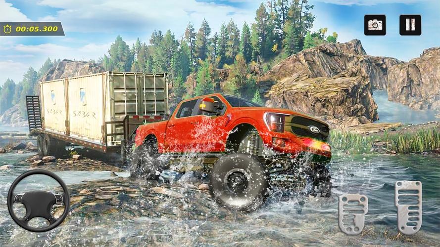Mud Race Offroad Mudding Games ภาพหน้าจอ 3