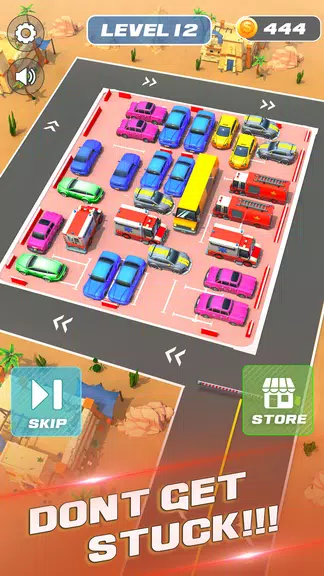 Unblock It Car Puzzle Game Schermafbeelding 3