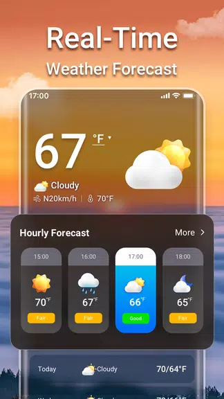 Weather Forecast & Live Radar ภาพหน้าจอ 0