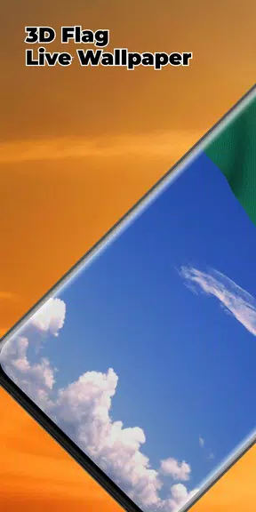 Ireland Flag Live Wallpaper Скриншот 0