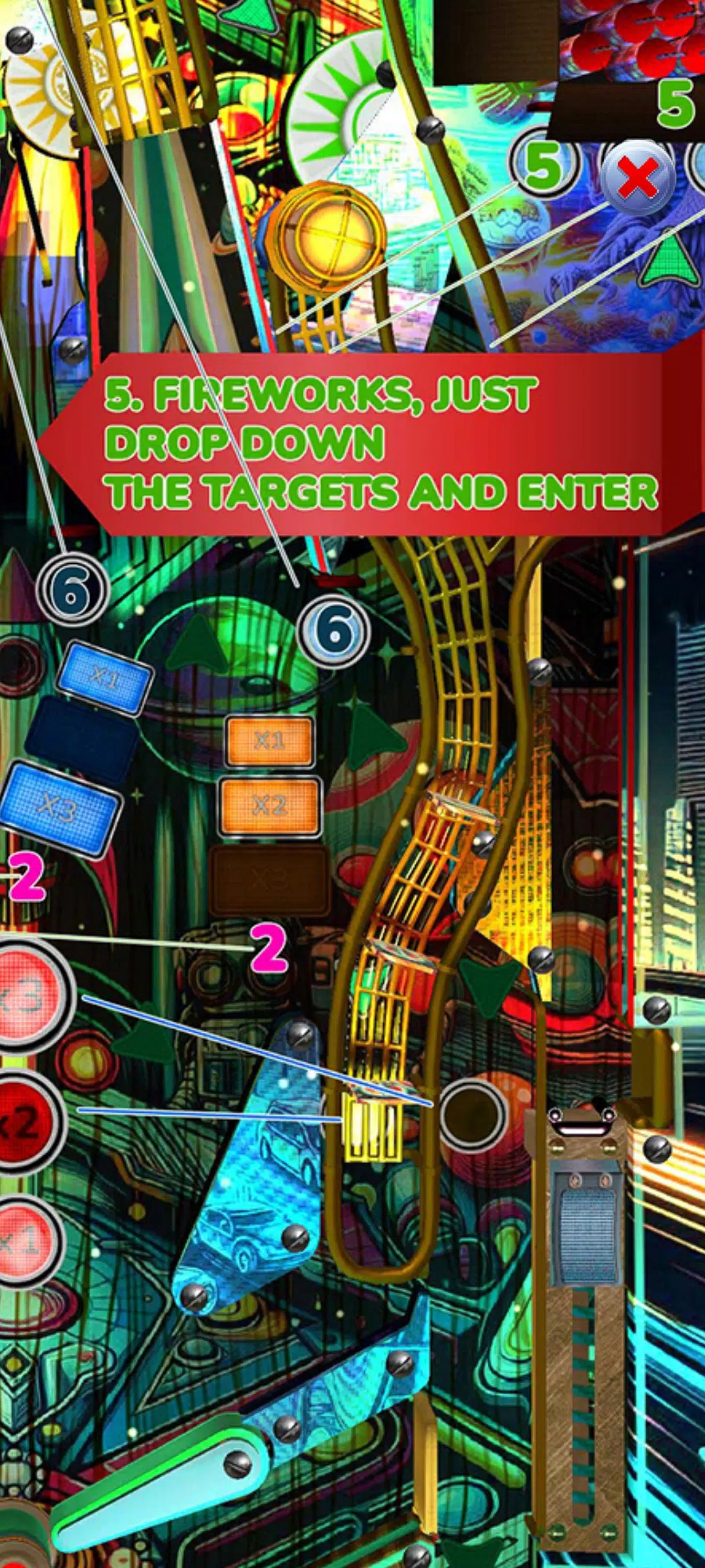 Schermata Pinball Neon 2