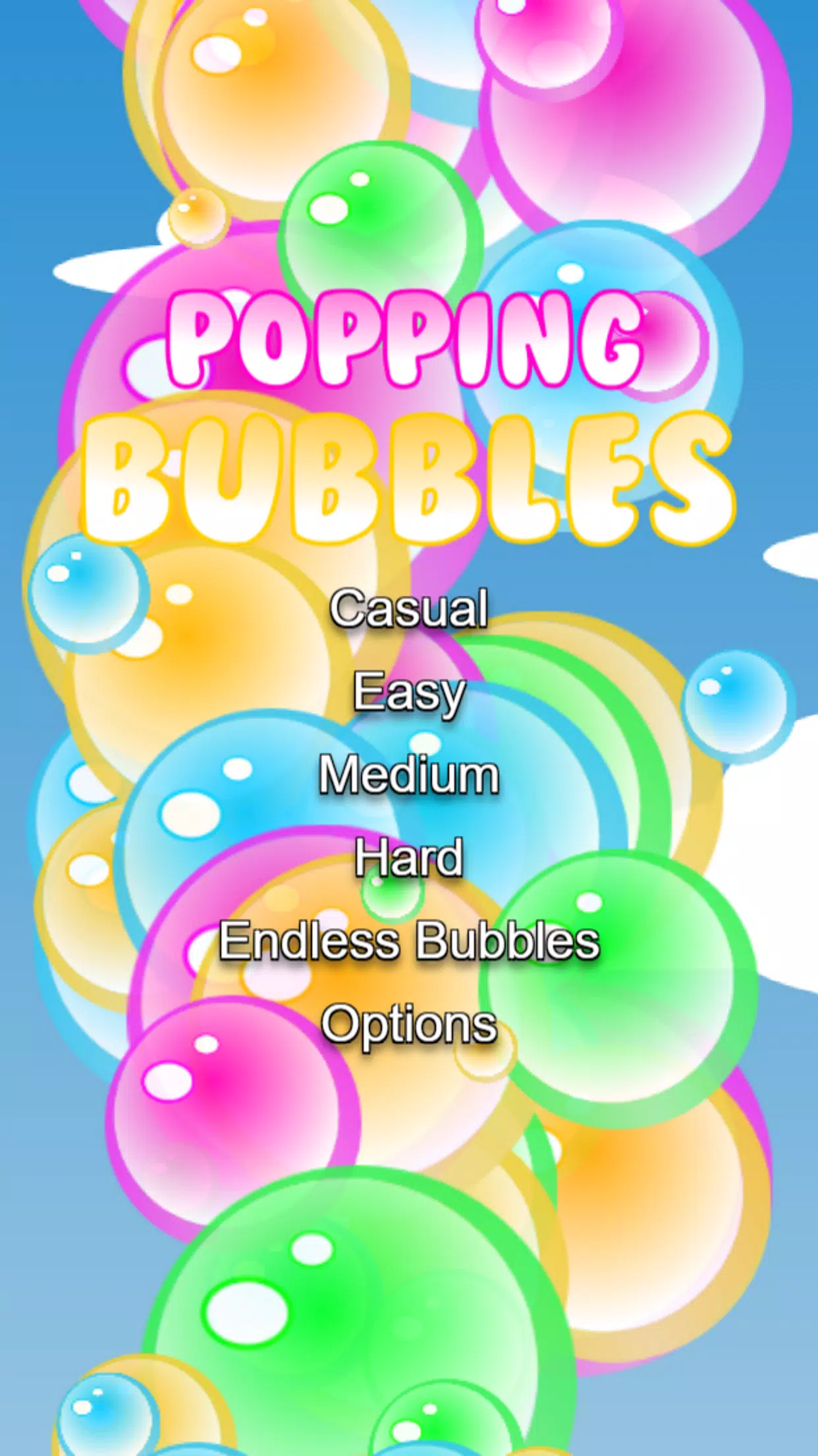 Schermata Popping Bubbles 1