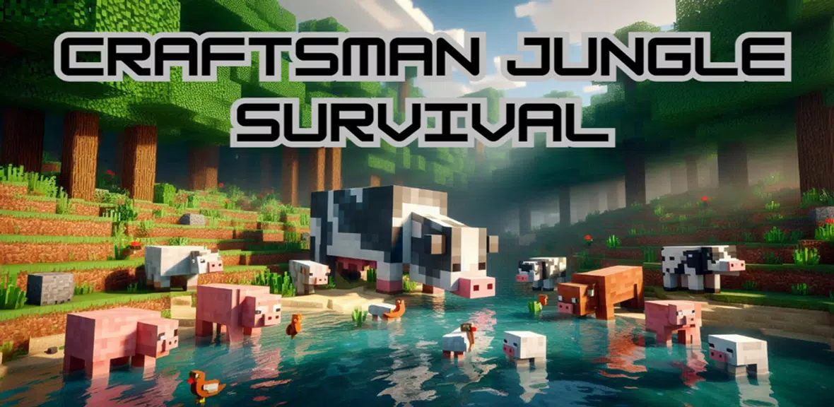 Craftsman Jungle Survival 螢幕截圖 3