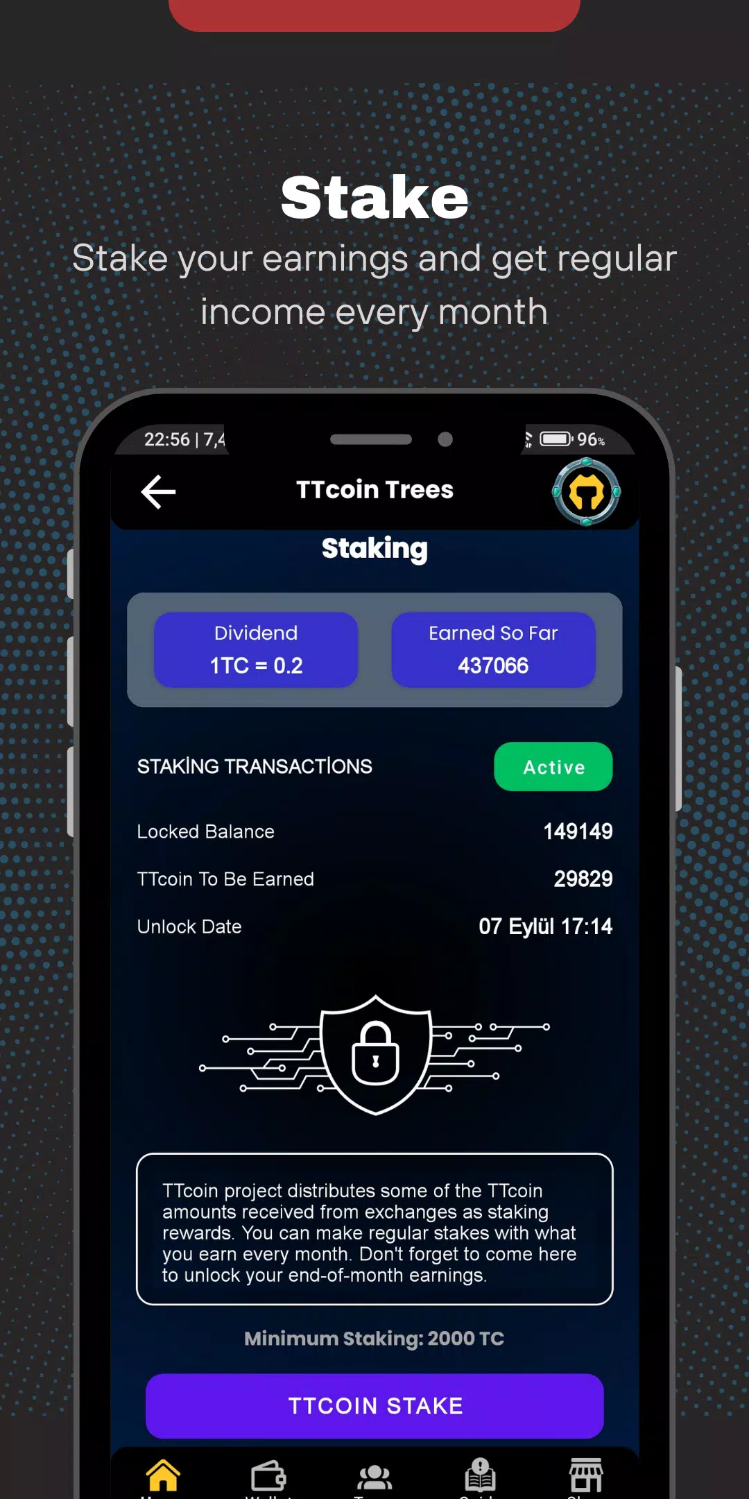TTcoin Trees Ảnh chụp màn hình 2