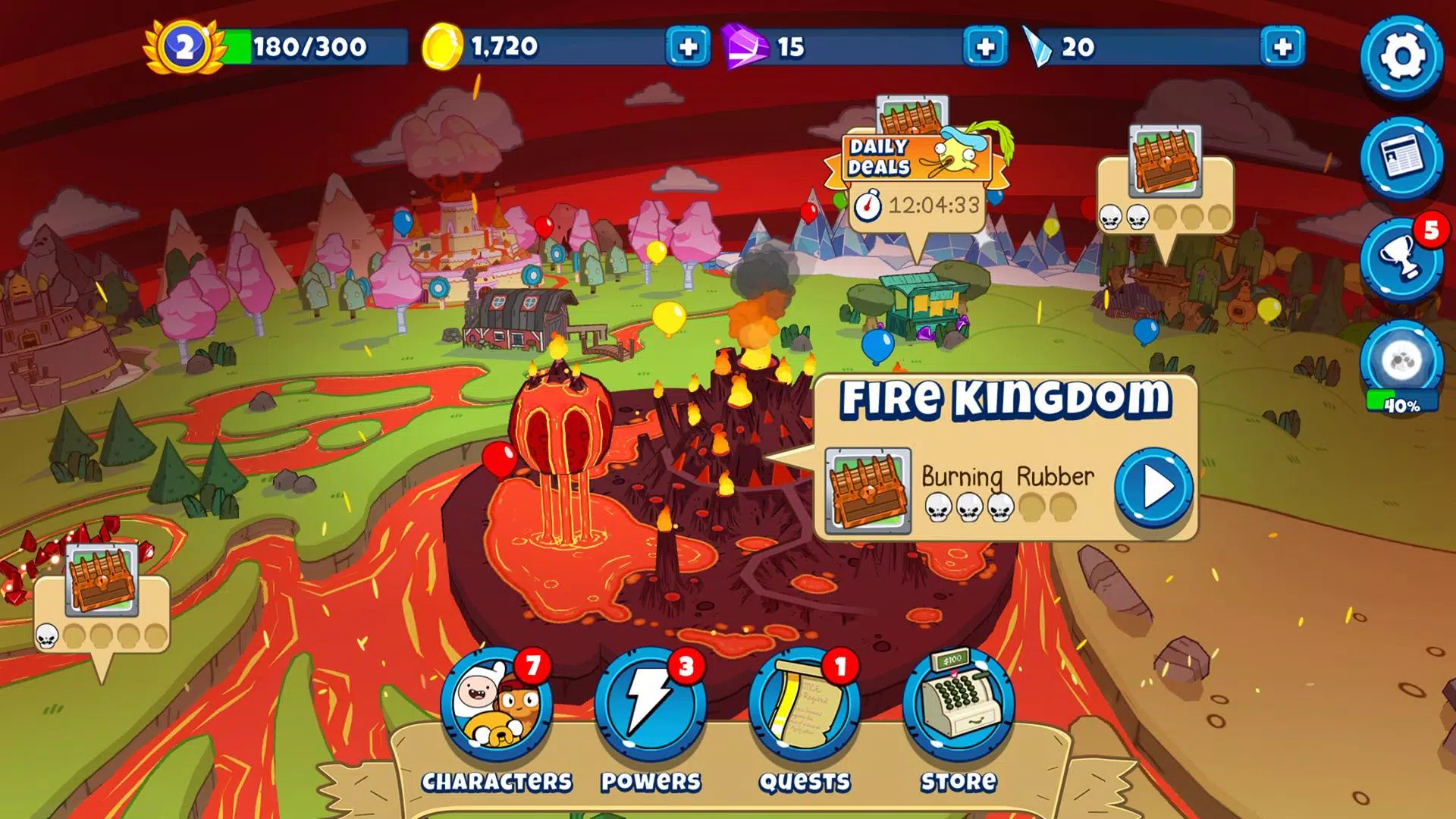 Bloons Adventure Time TD Ekran Görüntüsü 2