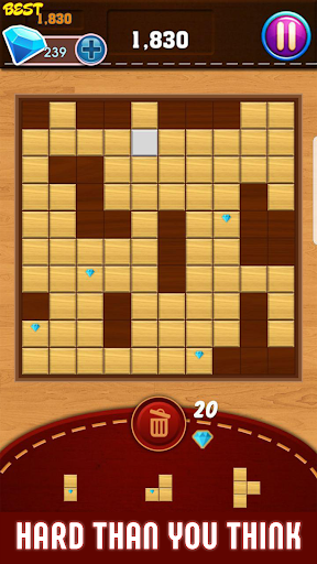 Block Puzzle : Classic Wood 螢幕截圖 0