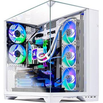 SkyTech O11 Vision amd Ryzen 7 9800x3d RX 9070 XT Gaming PC (32 GB/2TB)