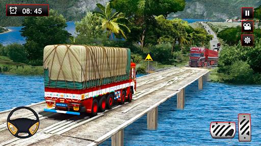 Real Indian Truck Simulator 3D 螢幕截圖 1