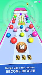 AZ Ball Run Rush 2048 螢幕截圖 1