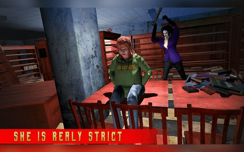 Terrifying Teacher Granny Game 螢幕截圖 2