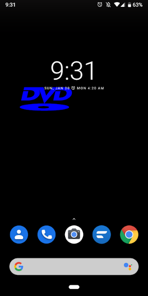 Bouncing DVD Screensaver Live Captura de pantalla 1