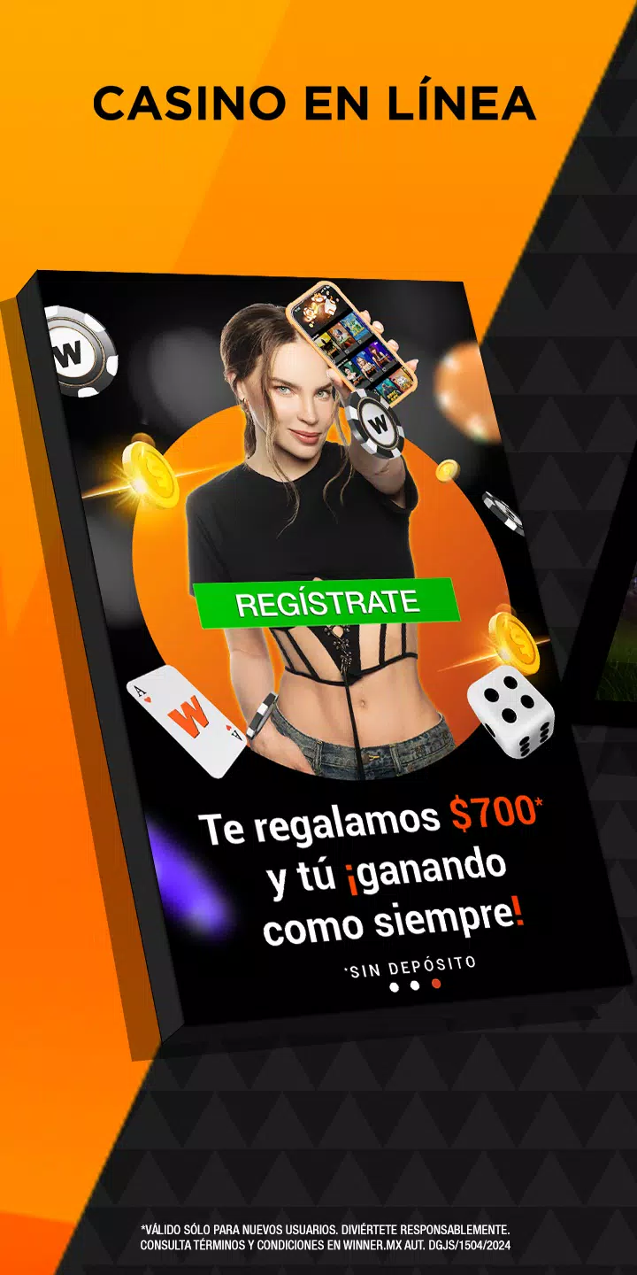 Winner Casino 螢幕截圖 1