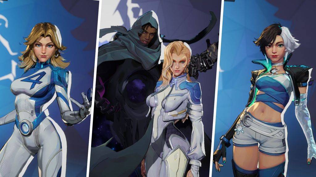 Marvel Rivals Invisible Woman, Cloak and Dagger, and Luna Snow team composition
