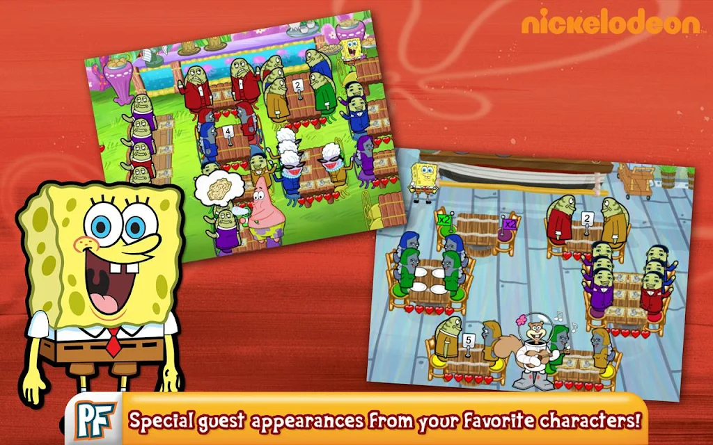 SpongeBob Diner Dash スクリーンショット 1