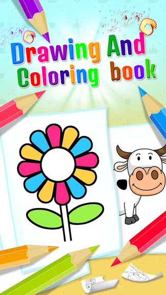 Drawing and Coloring Games 스크린샷 1