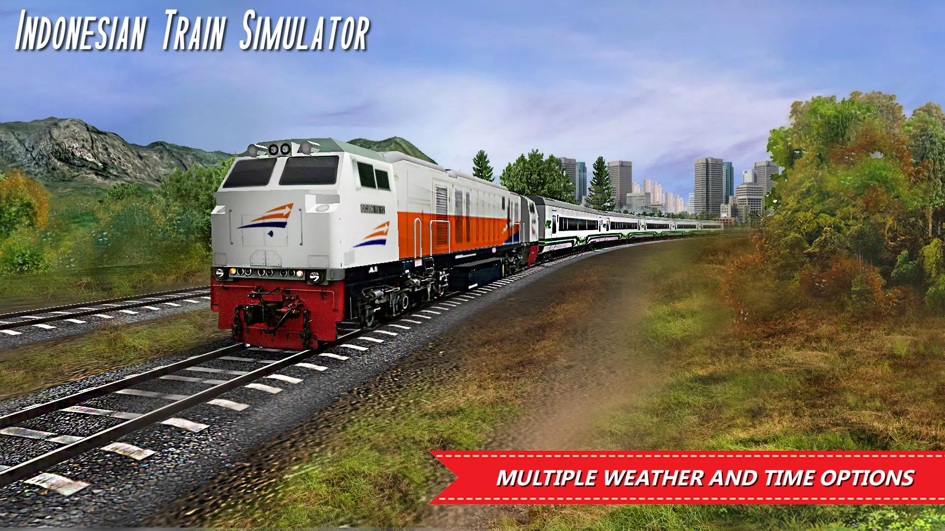 Indonesian Train Sim: Game 螢幕截圖 2