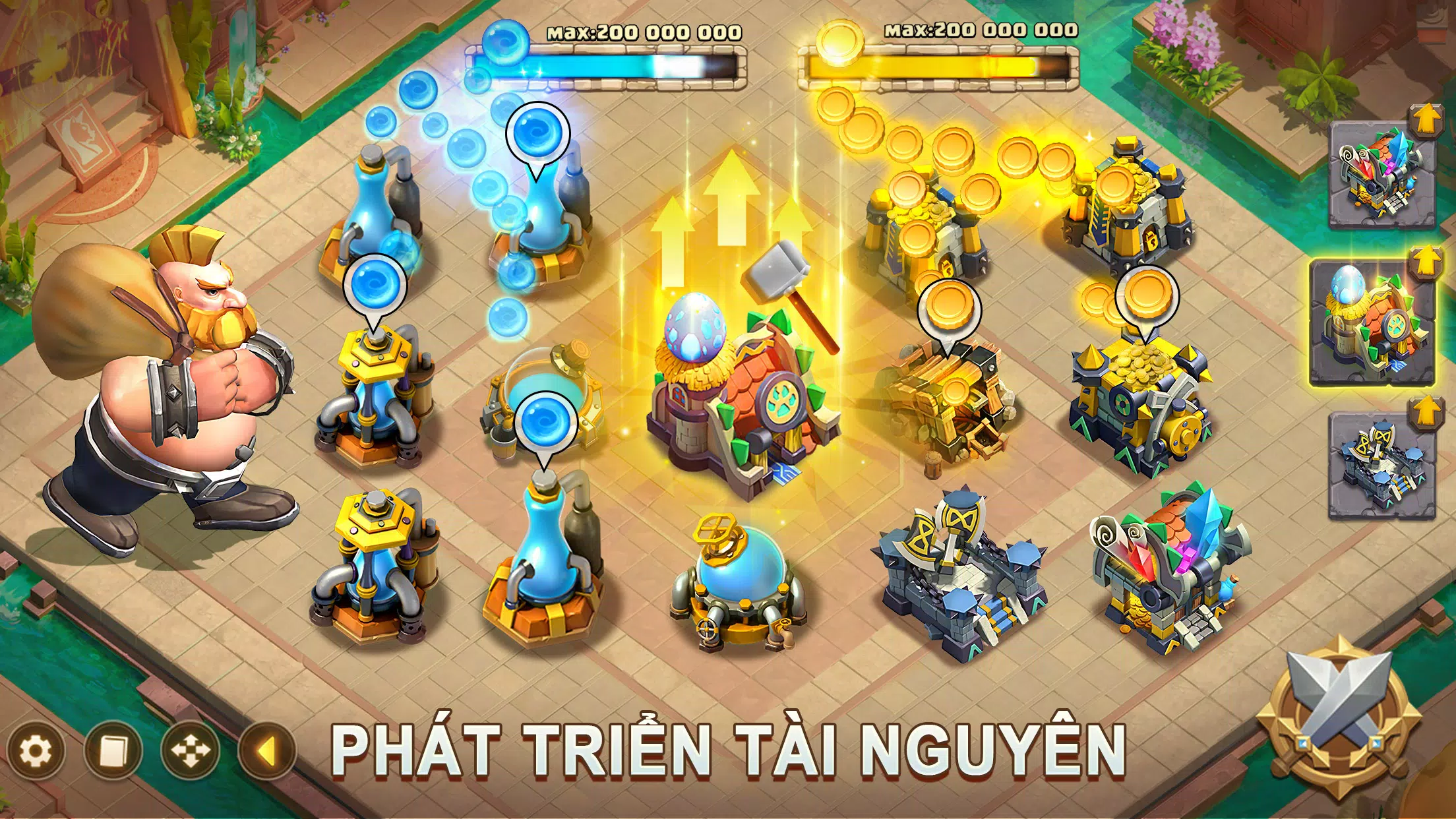 CastleClash:Quyết Chiến-Gamota应用截图第1张