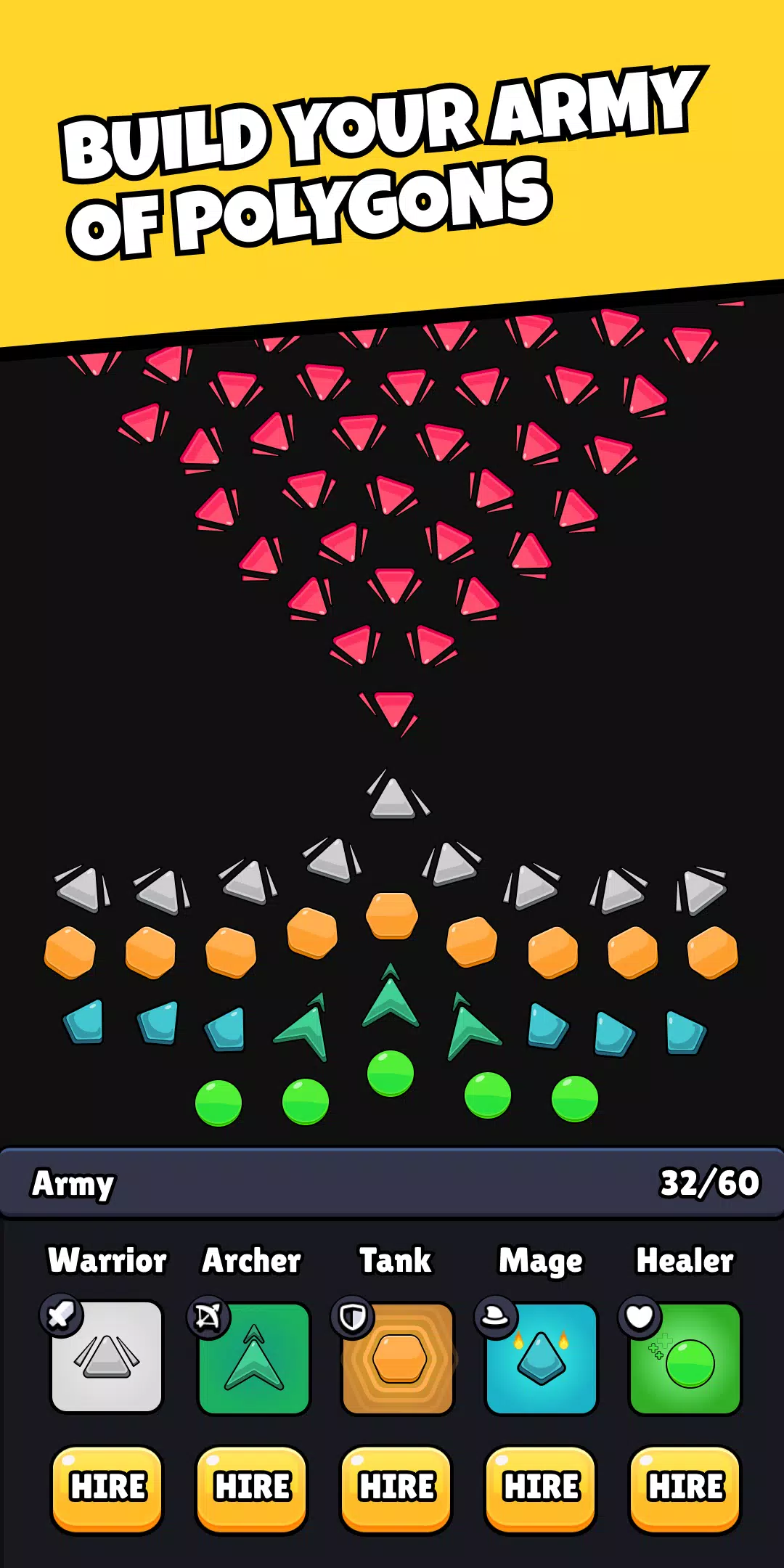 Idle Poly Battle 螢幕截圖 0