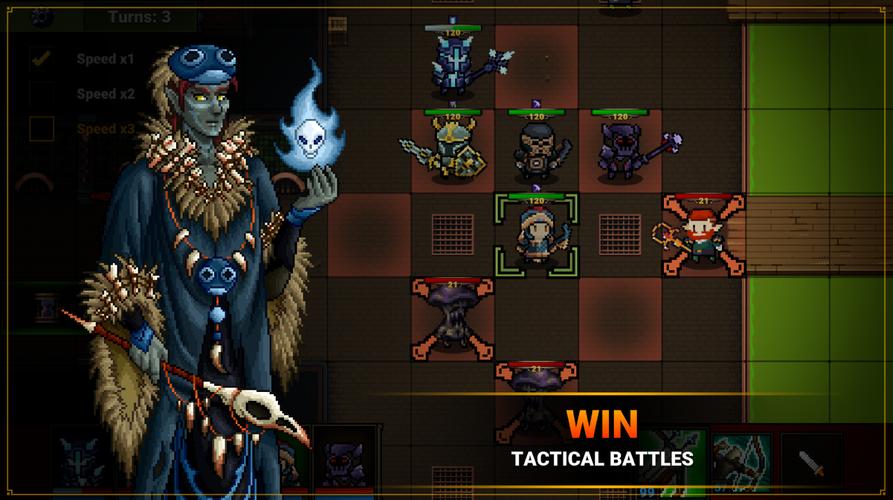 Dungeons&Tactics: TBS RPG应用截图第0张