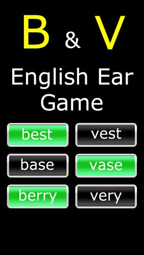 English Ear Game 2 Captura de pantalla 0