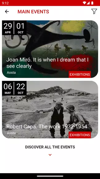 Valle d'Aosta Events 螢幕截圖 3