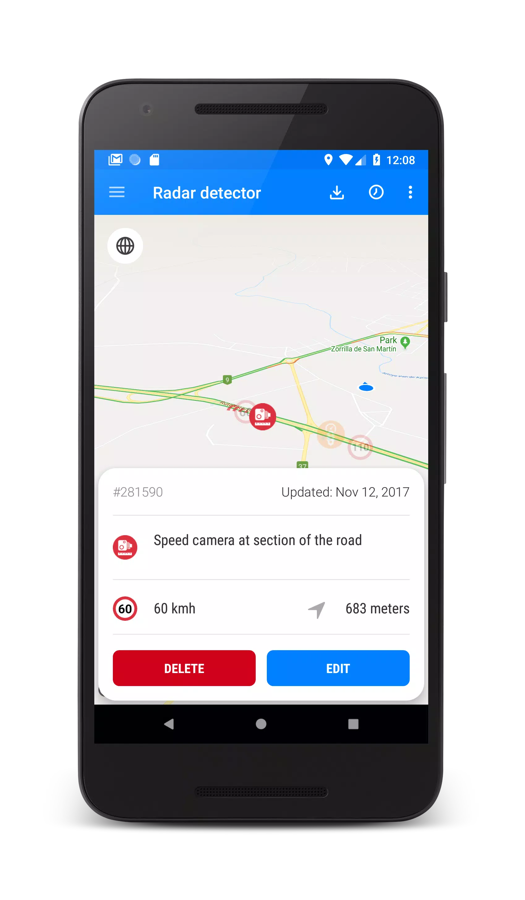 Speed Camera Detector スクリーンショット 2