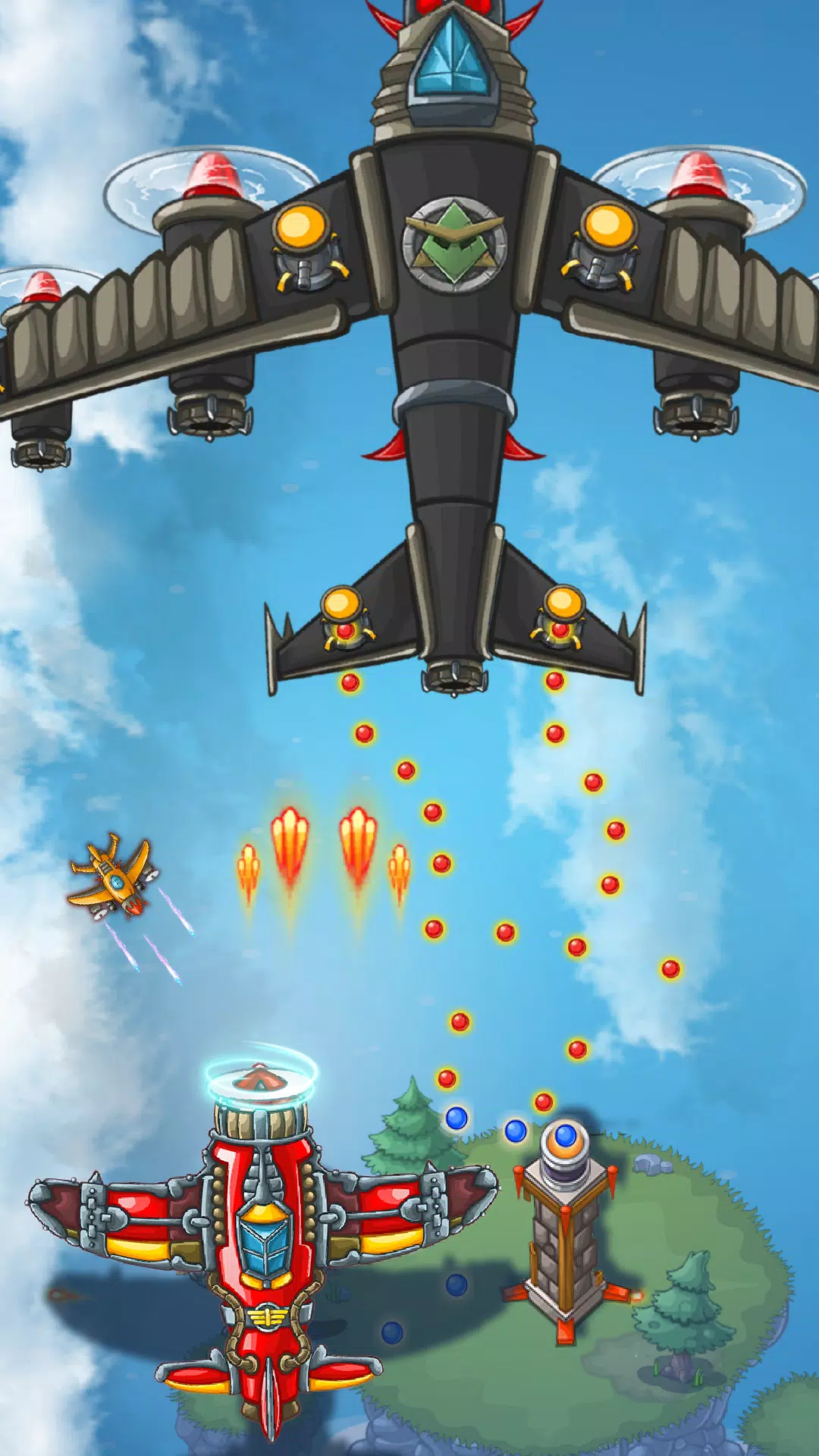 Airplane Strike Fighter Force 螢幕截圖 1