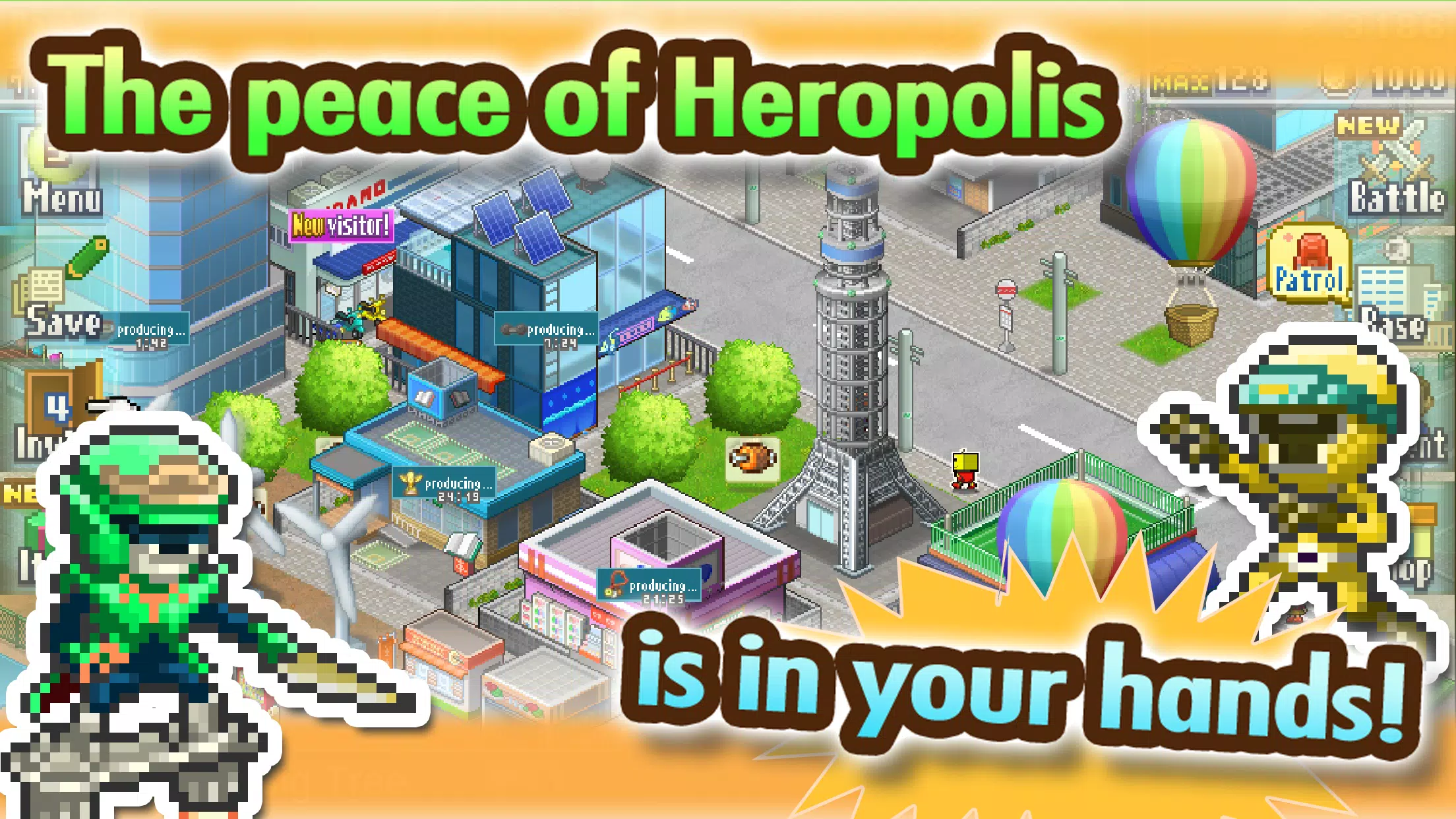 Legends of Heropolis 螢幕截圖 3