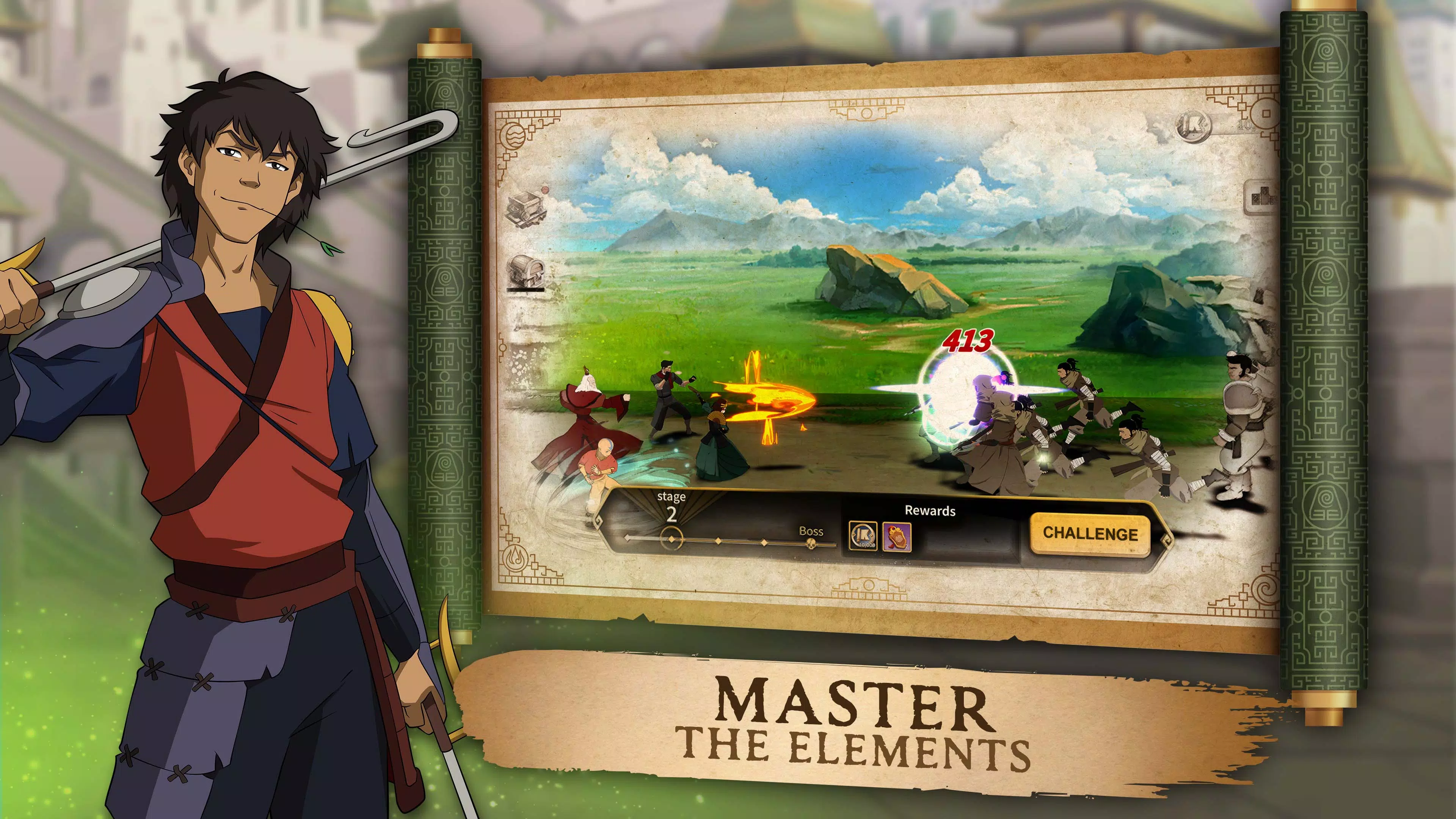 Schermata Avatar: Realms Collide 3