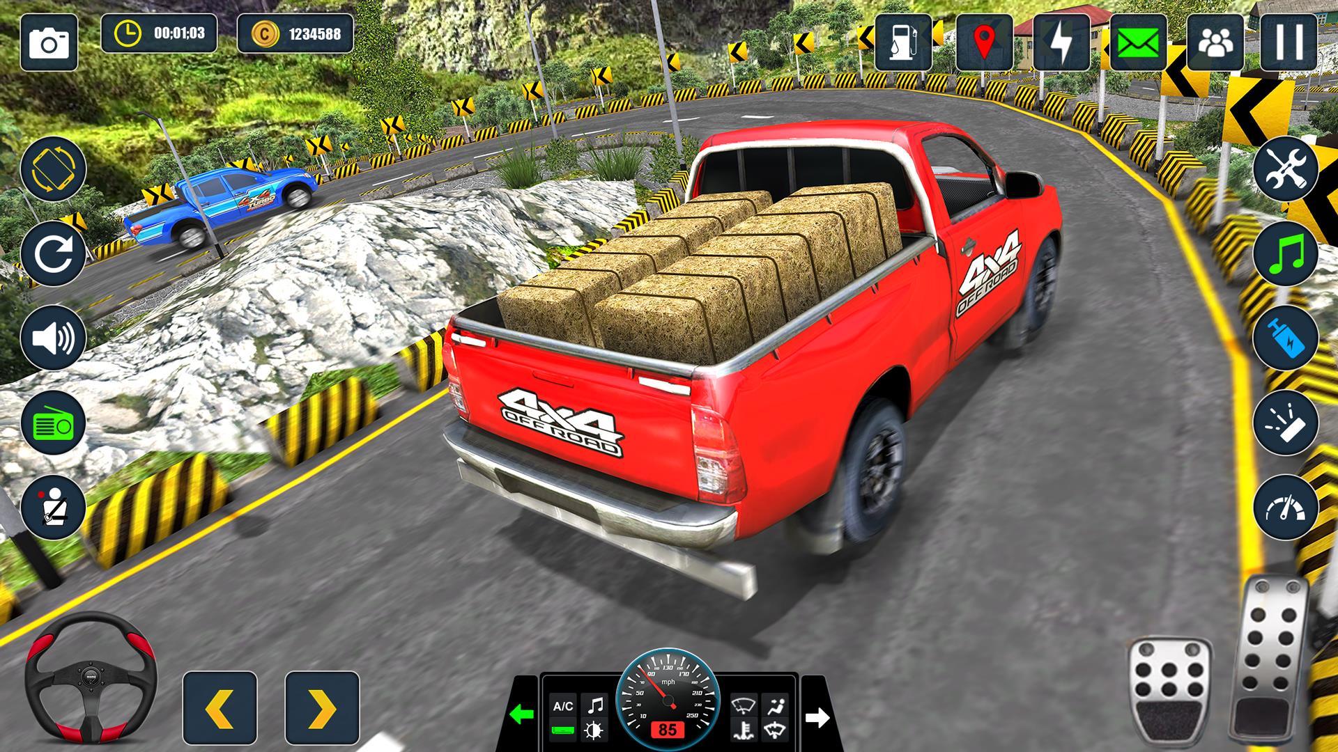 Offroad Pickup Truck Cargo Sim スクリーンショット 0