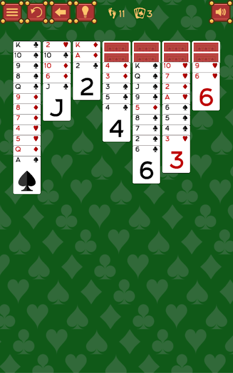 Schermata Solitaire Scorpion 1