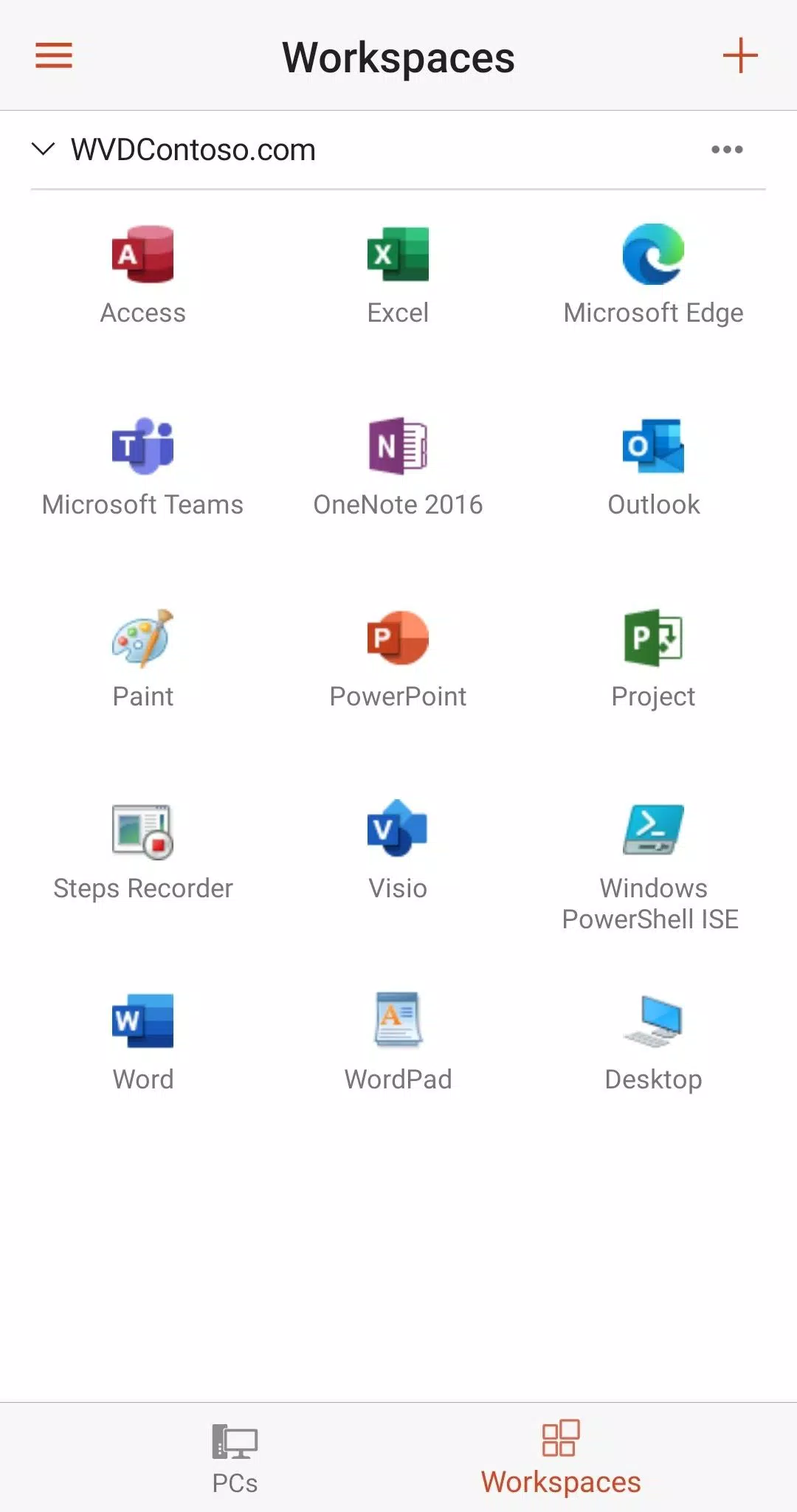 Remote Desktop 스크린샷 1