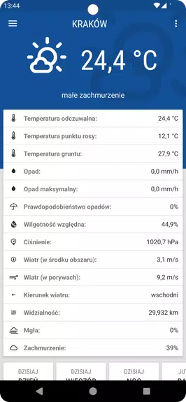 Meteo ICM — weather forecast 螢幕截圖 1