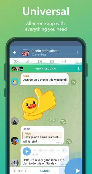 iMe Messenger & Crypto Wallet 螢幕截圖 0