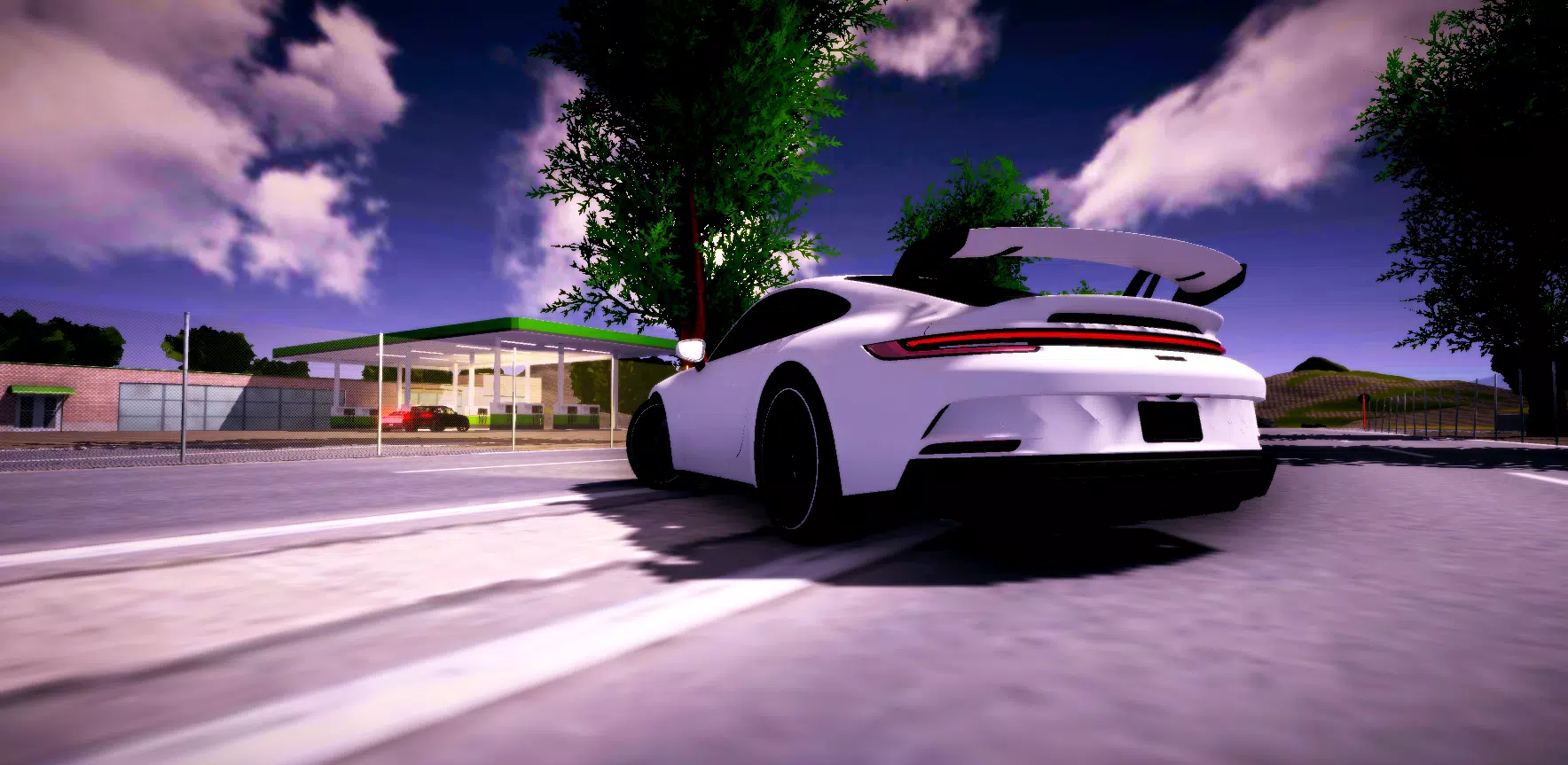Porsche Driving Simulator Скриншот 0