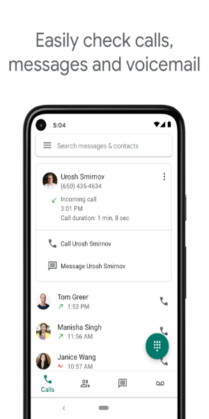 Google Voice 螢幕截圖 0