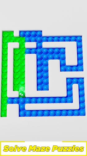 Pop It Maze 3D: Lets Pop ဖန်သားပြင်ဓာတ်ပုံ 0
