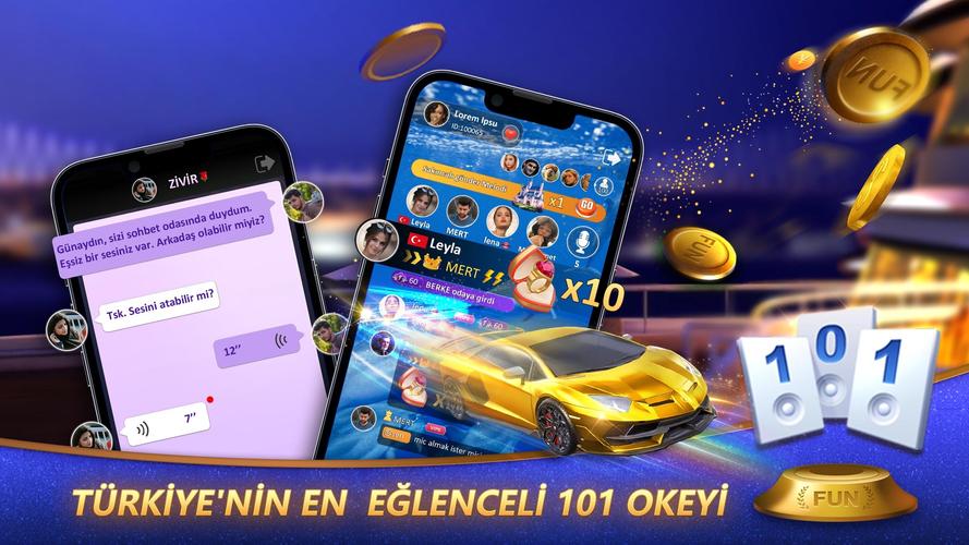 Fun 101 Okey® Ảnh chụp màn hình 0