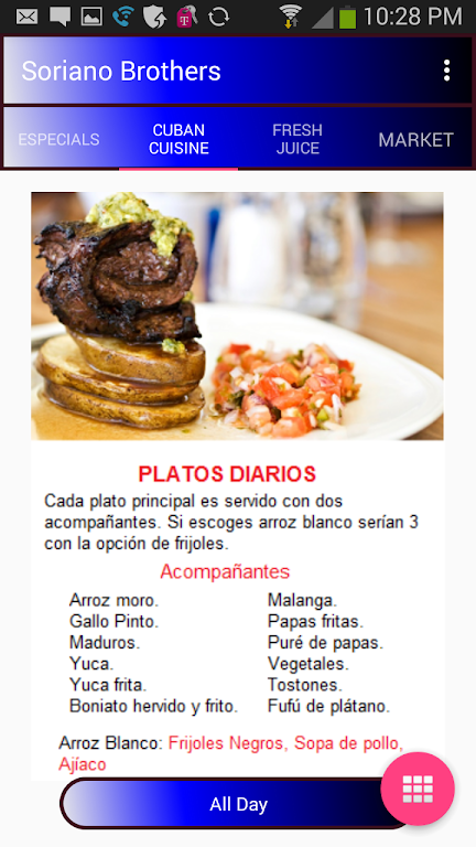 Soriano Brothers Cuban Cuisine 螢幕截圖 2